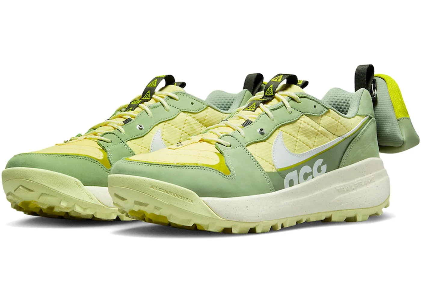 Nike ACG Lowcate Future Movement Oil Green Lemon Chiffon - 1