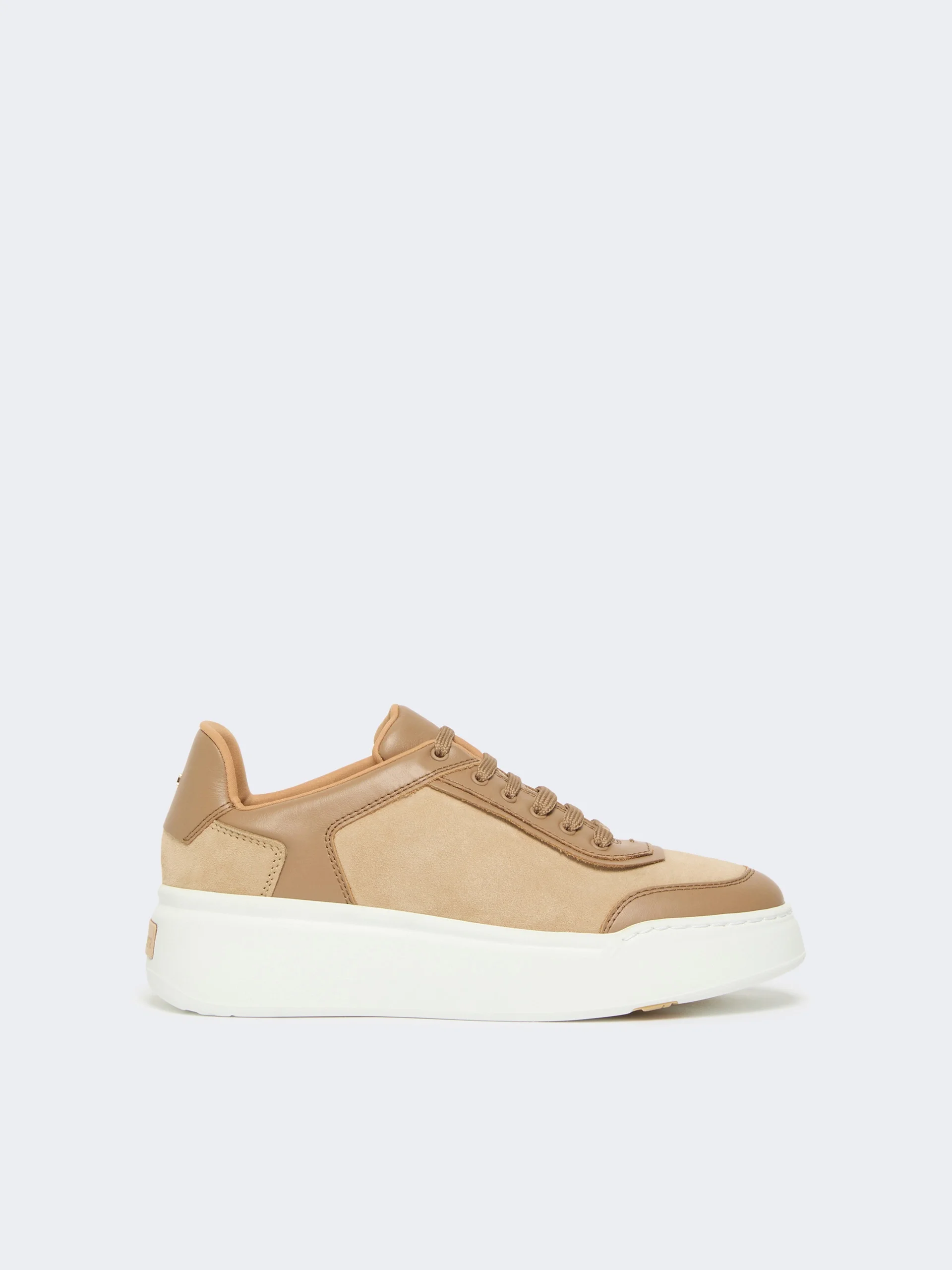 MAXISUEDE Urban suede sneakers - CAMEL - 1