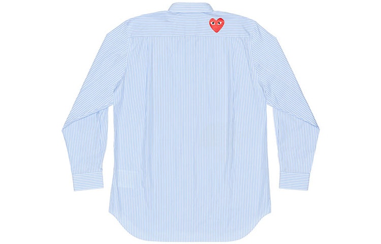 COMME des GARCONS PLAY x The North Face Striped Shirt 'Blue' AE-B202-051-1 - 2