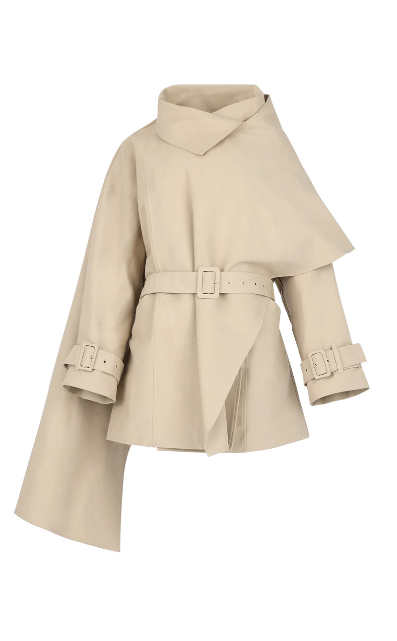 MINI SCARFCOAT SAND 1