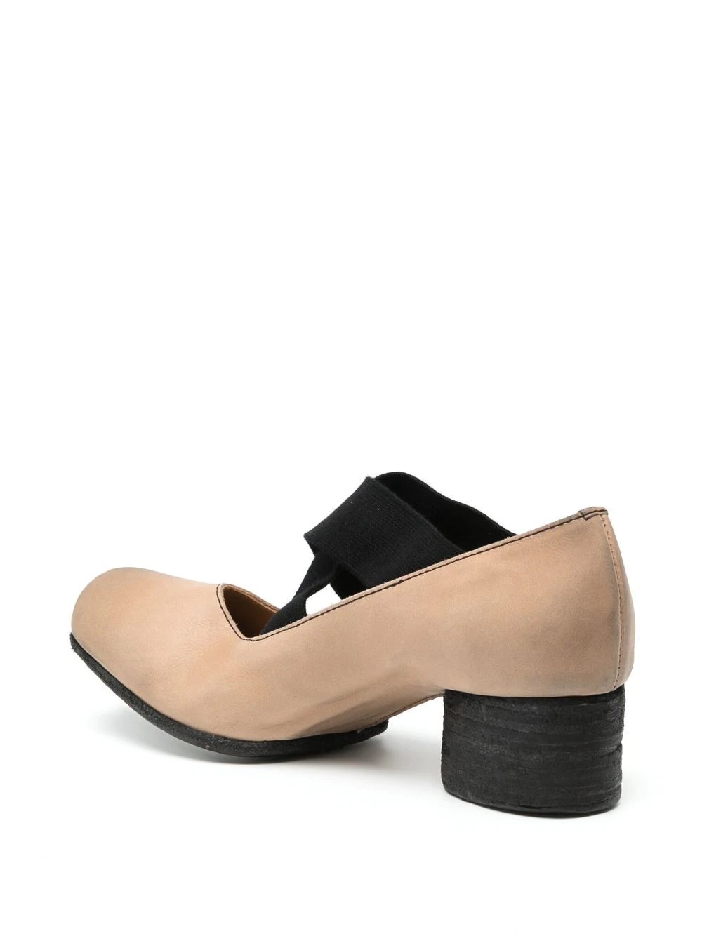Ballerina square toe elasticated pumps - 3