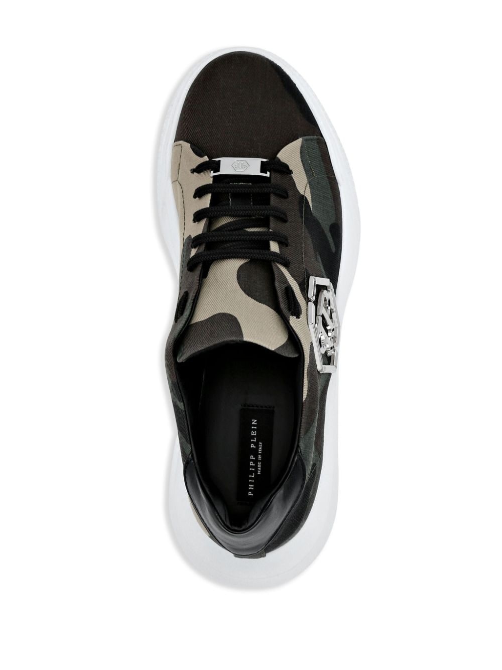 Godzilla leather sneakers - 3