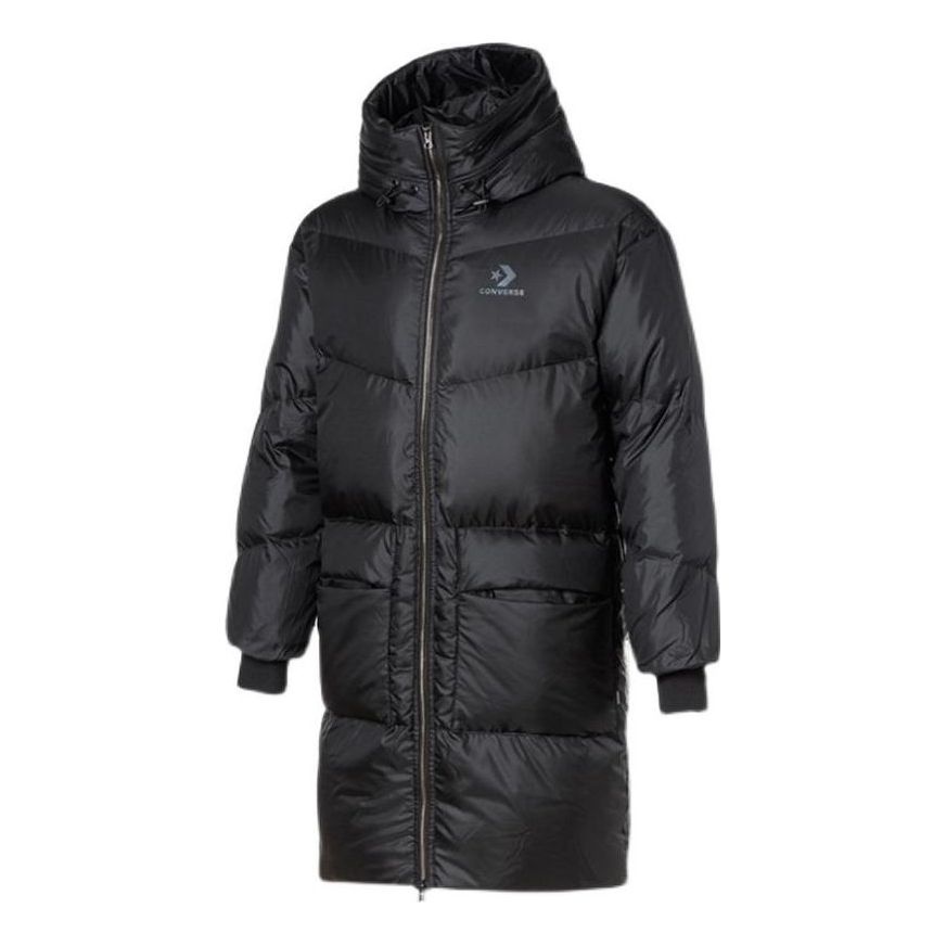 Converse Long Down Jacket 'Black' 10019328-A05 - 1