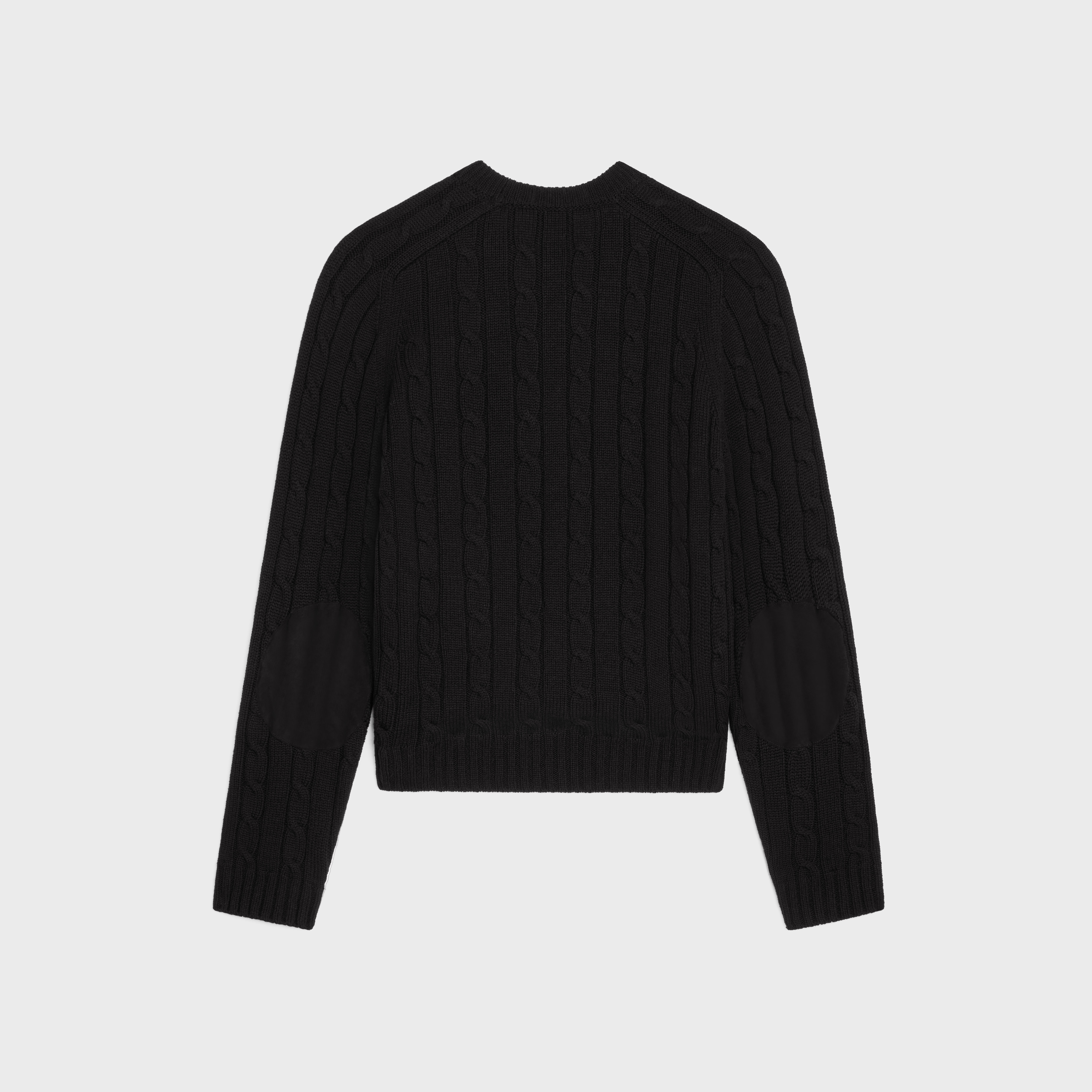 cable-knit triomphe sweater in cashmere - 2