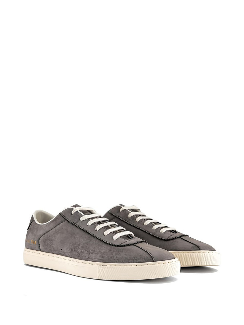 Common Projects top-stitching suede sneakers outlook