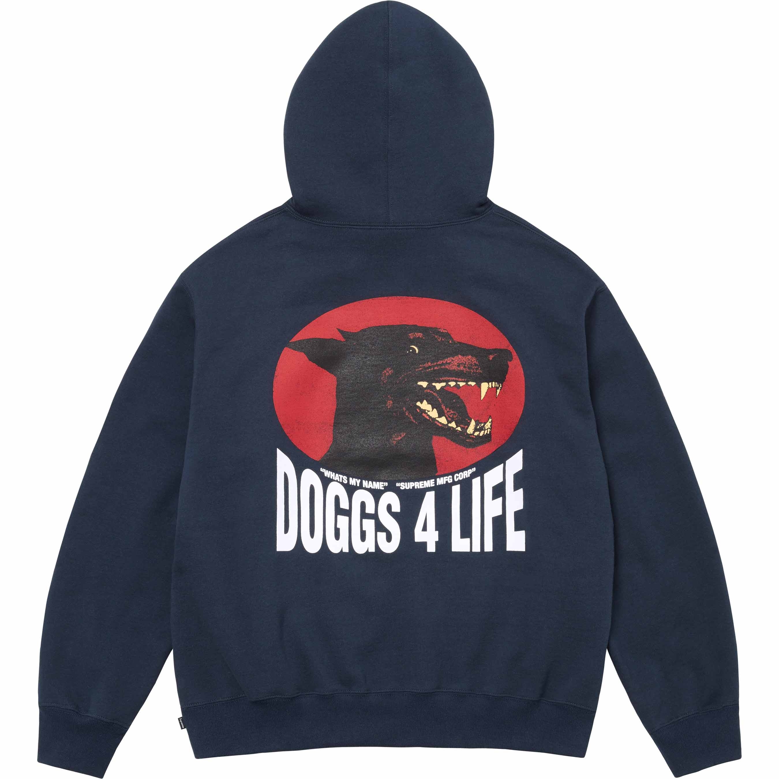 Supreme Doggs Hooded Sweatshirt 'Red Purple' SUP-SS24-179 - 6