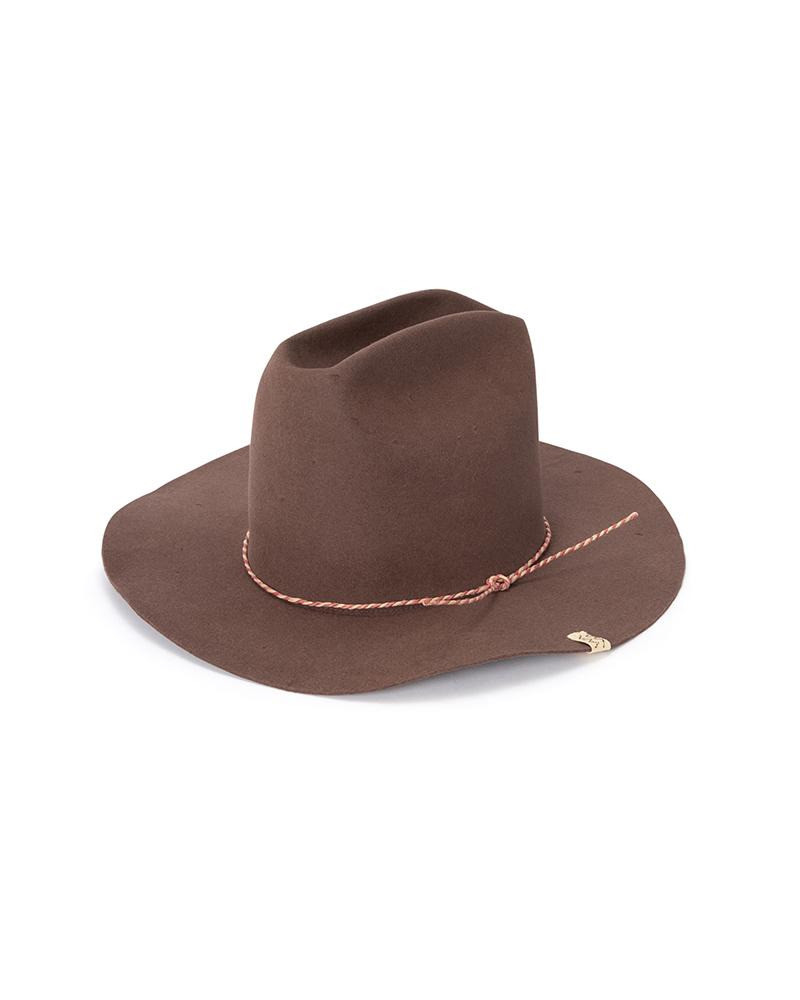 VIN COWBOY HAT BROWN 1