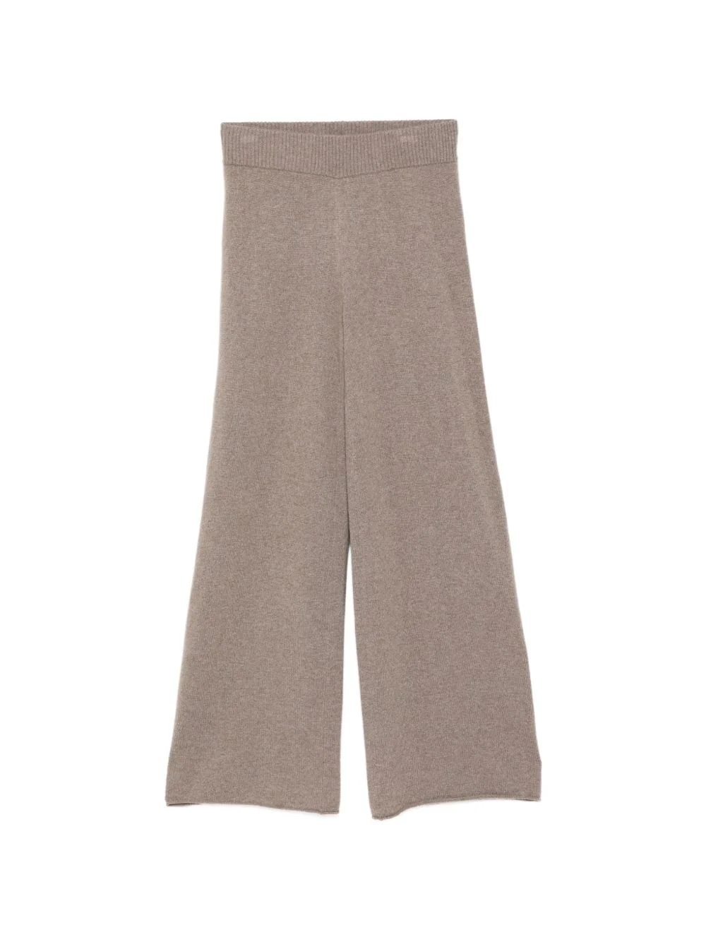 cashmere knitted trousers - 1