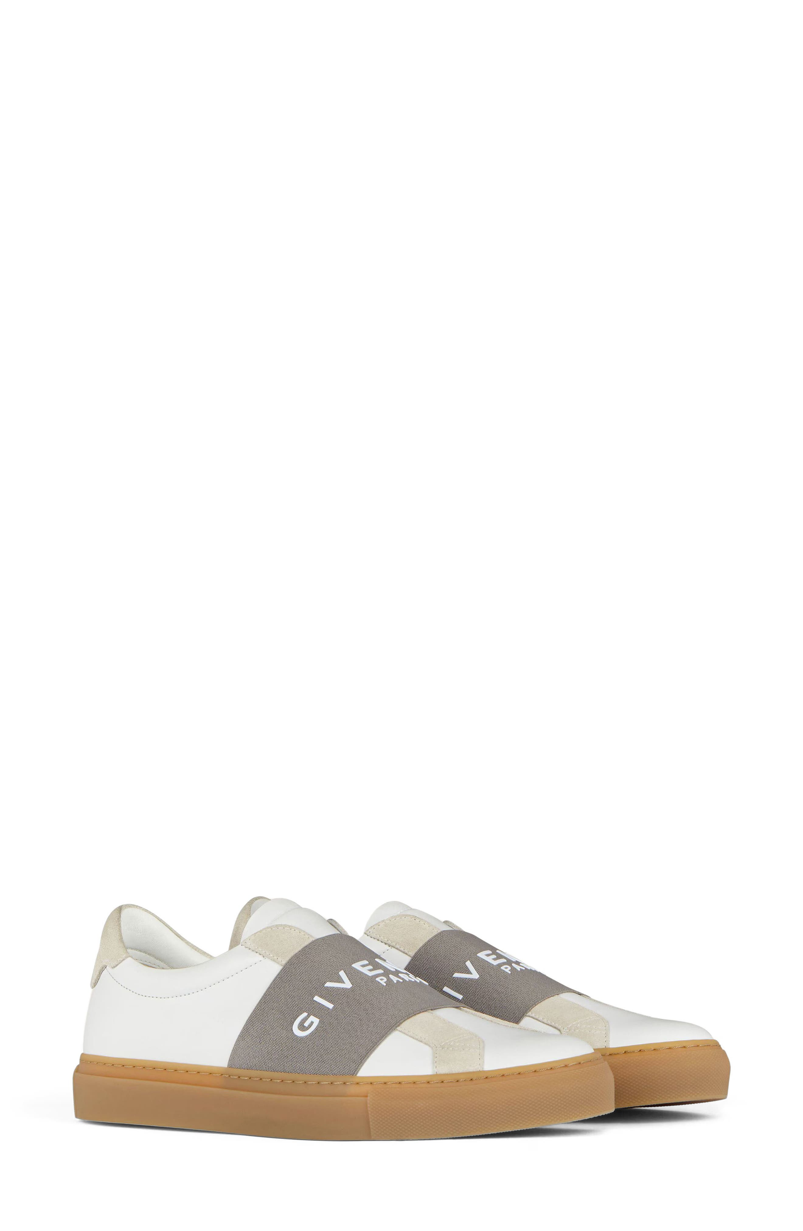 Givenchy Urban Street Slip-On Sneaker in White/Grey at Nordstrom - 1