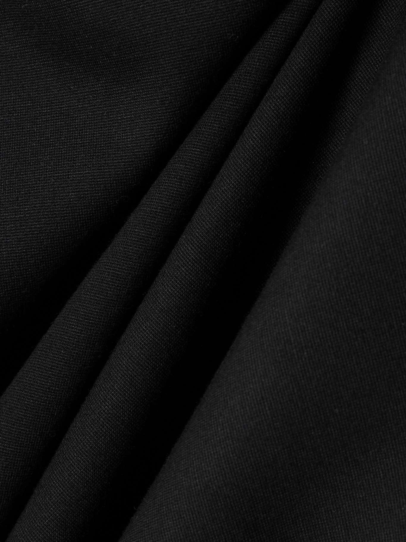 Rio Corset stretch-ponte midi dress Black - 4