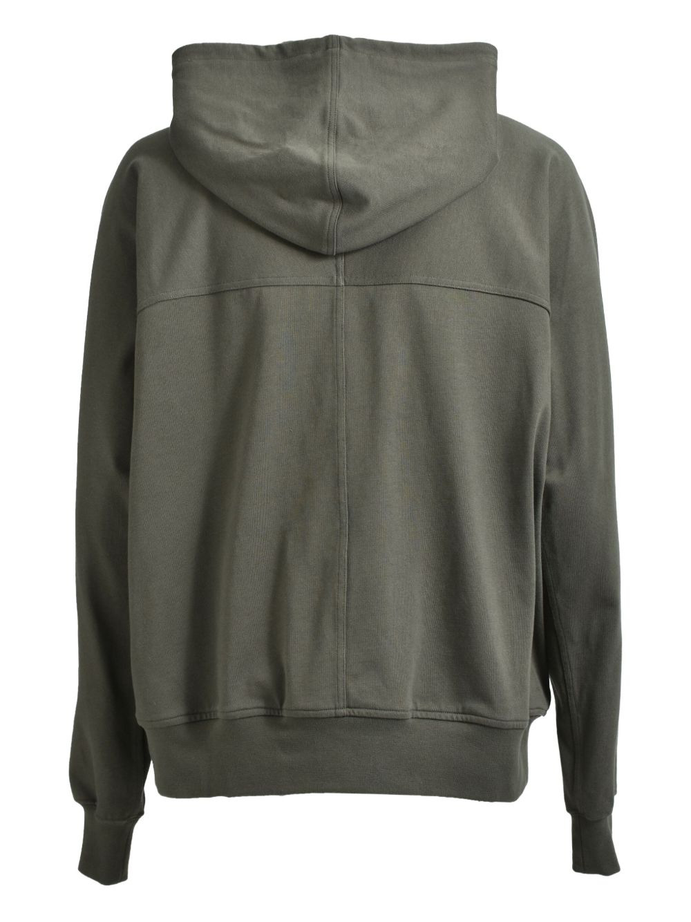 hooded zip-up hoodie - 2