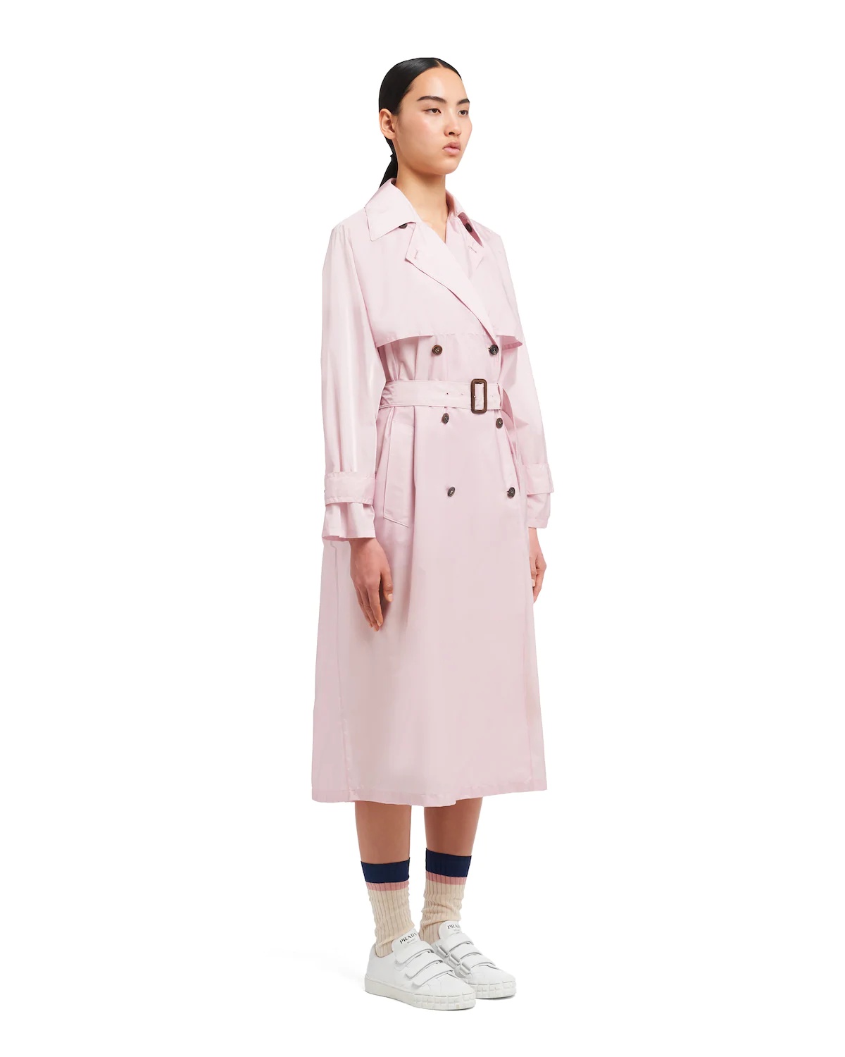 Lightweight Nylon trench coat - 3