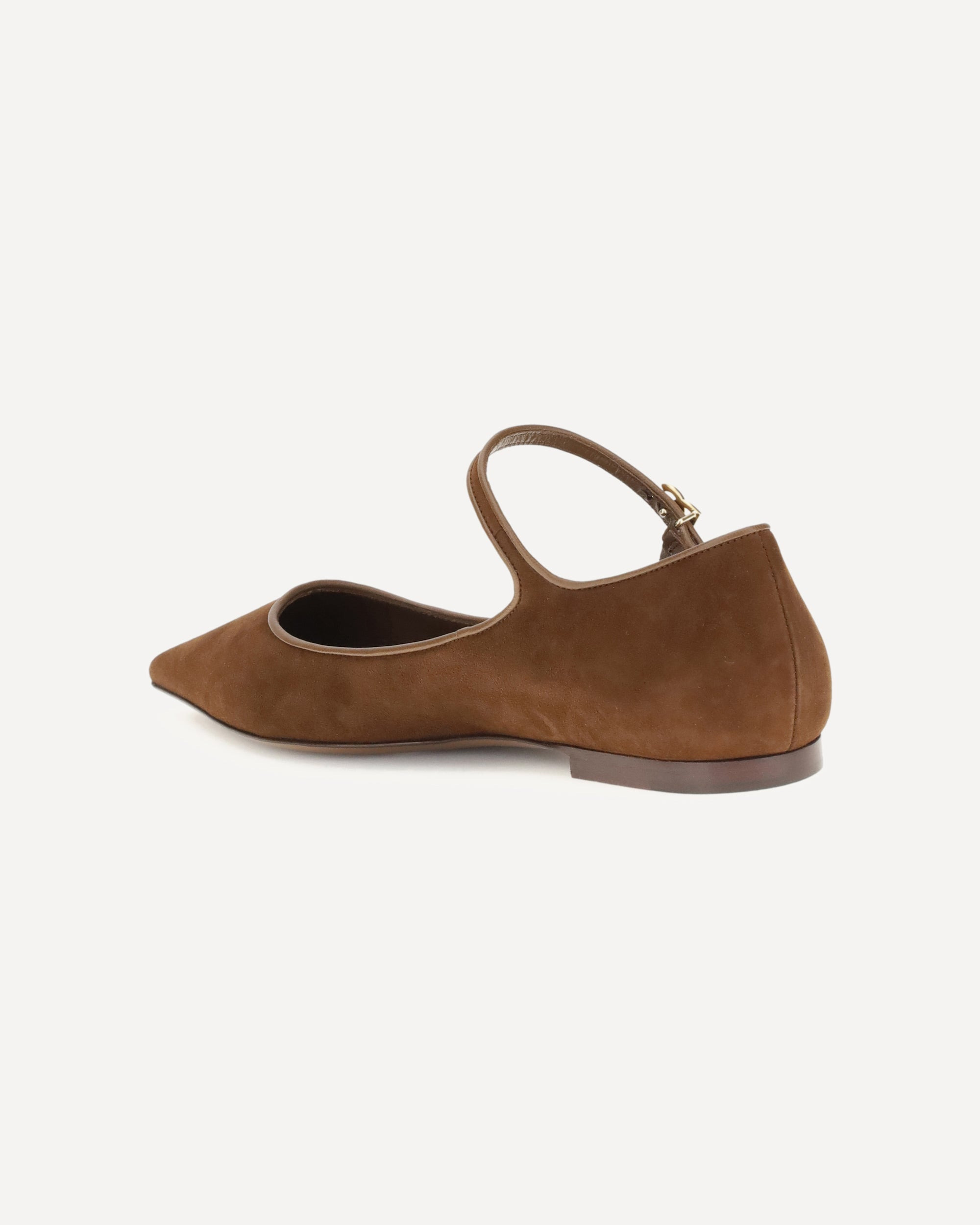 Suede and nappa leather Ballerinas - 3