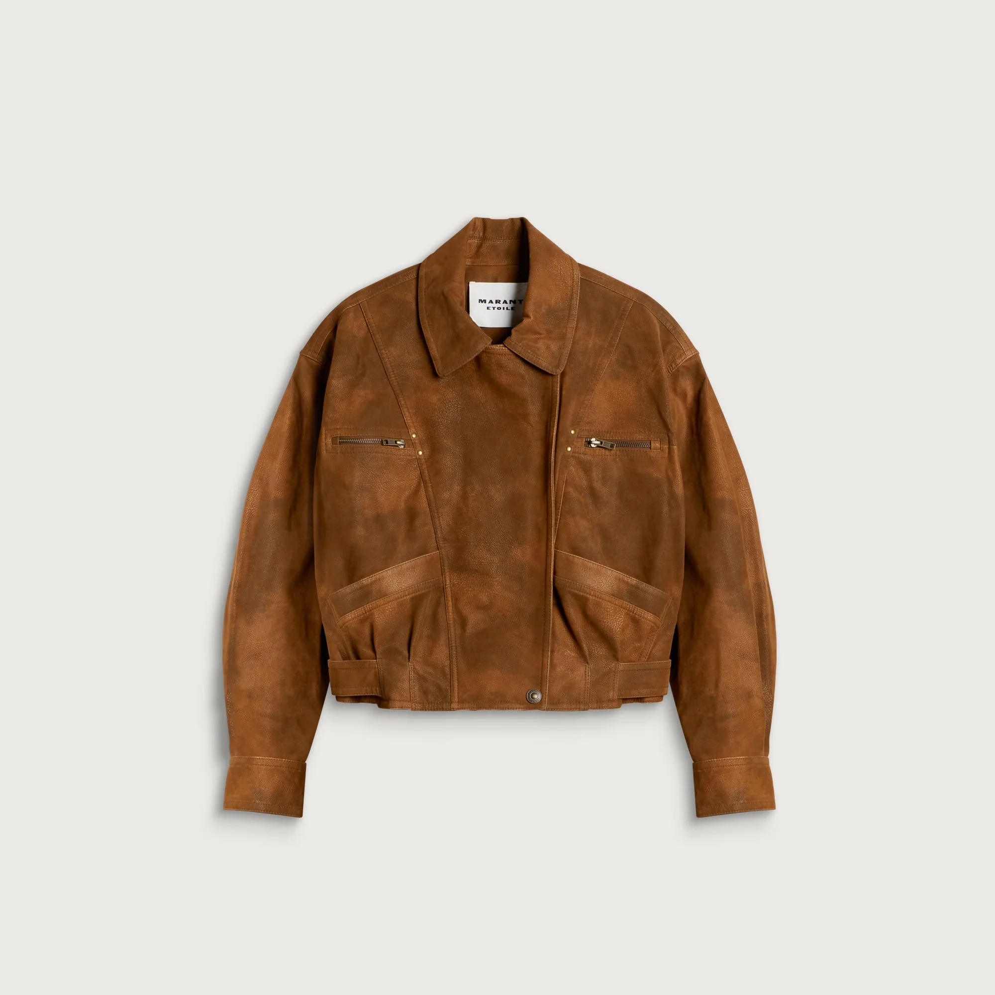 Isabel Marant Étoile Belma Faux Suede Jacket - 1