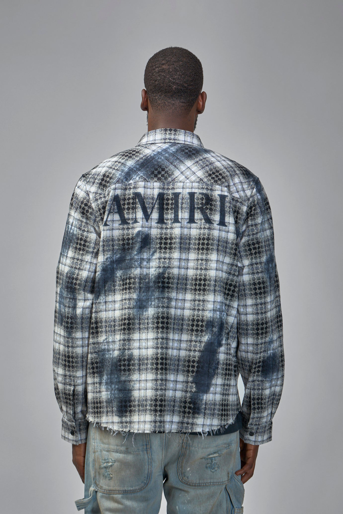 Quad Bleach Flannel Shirt - 4