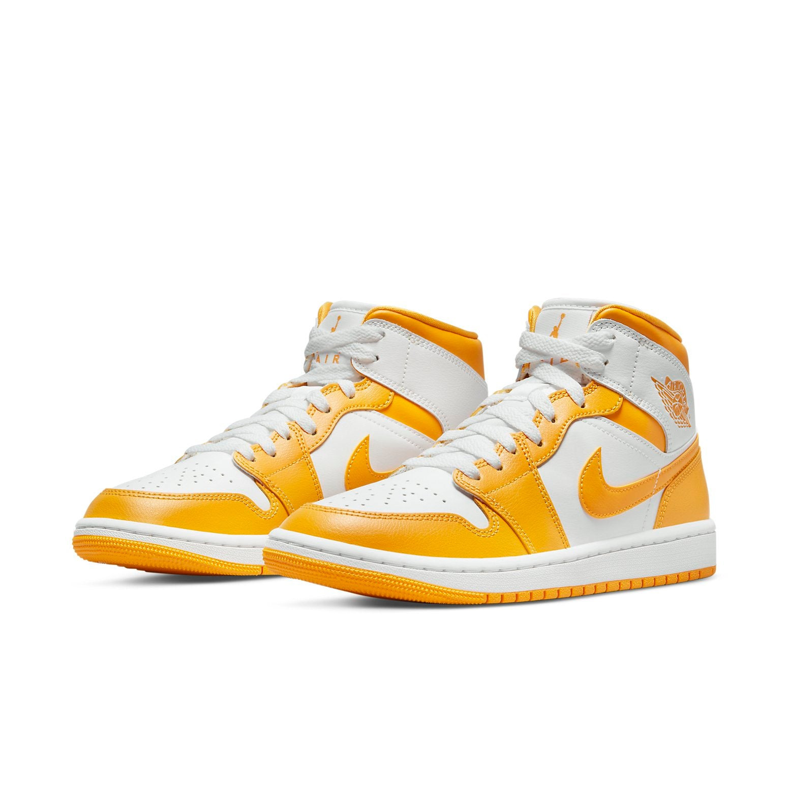 (WMNS) Air Jordan 1 Mid 'University Gold' BQ6472-117 - 3