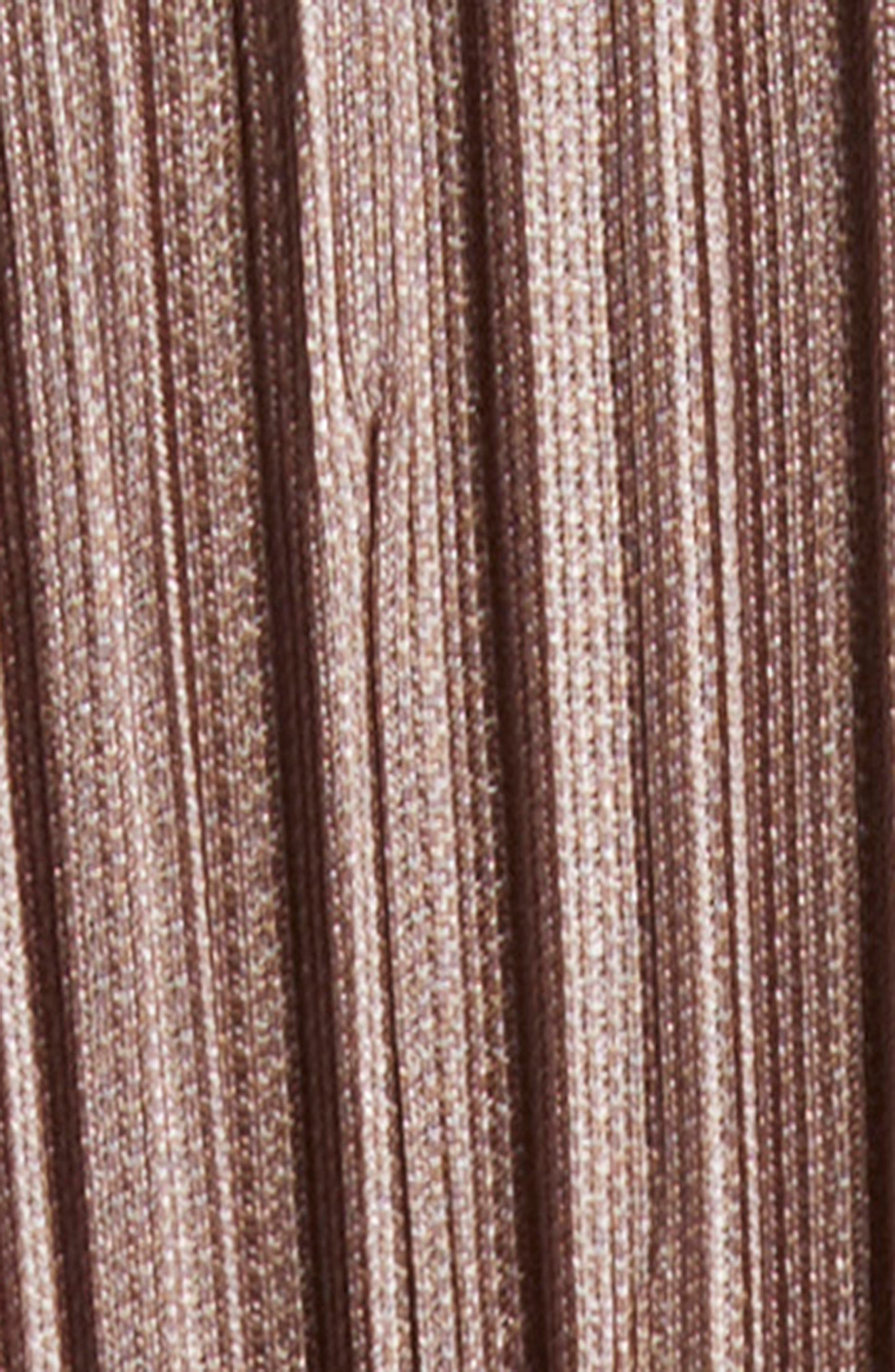 Pleats Please Issey Miyake Pleated Jacket in Brown at Nordstrom - 6