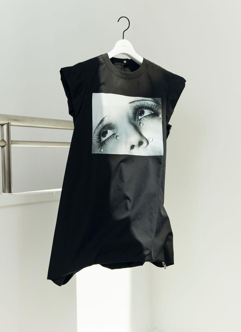 sacai Man Ray Poplin Pullover outlook