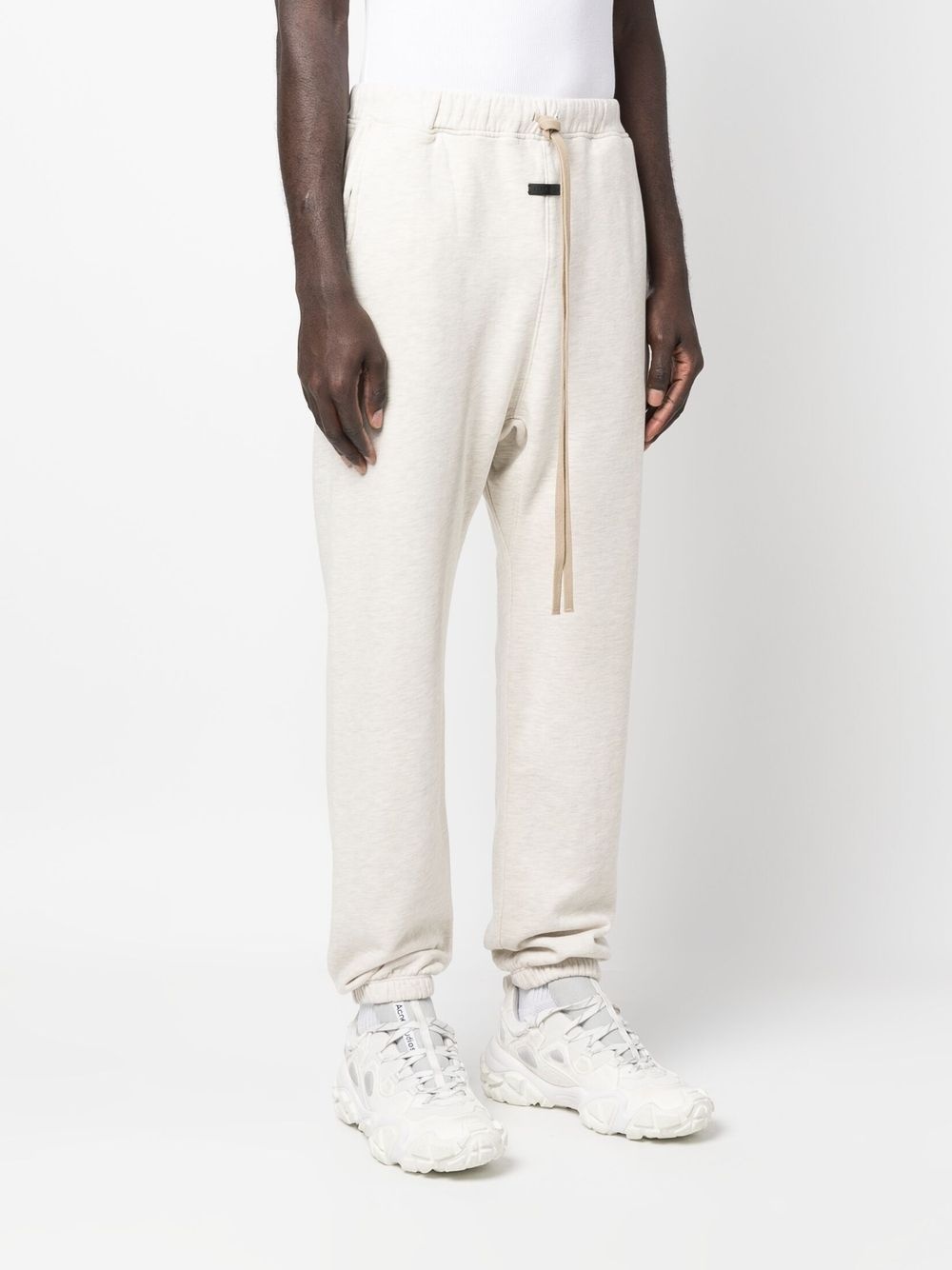drawstring track pants - 3
