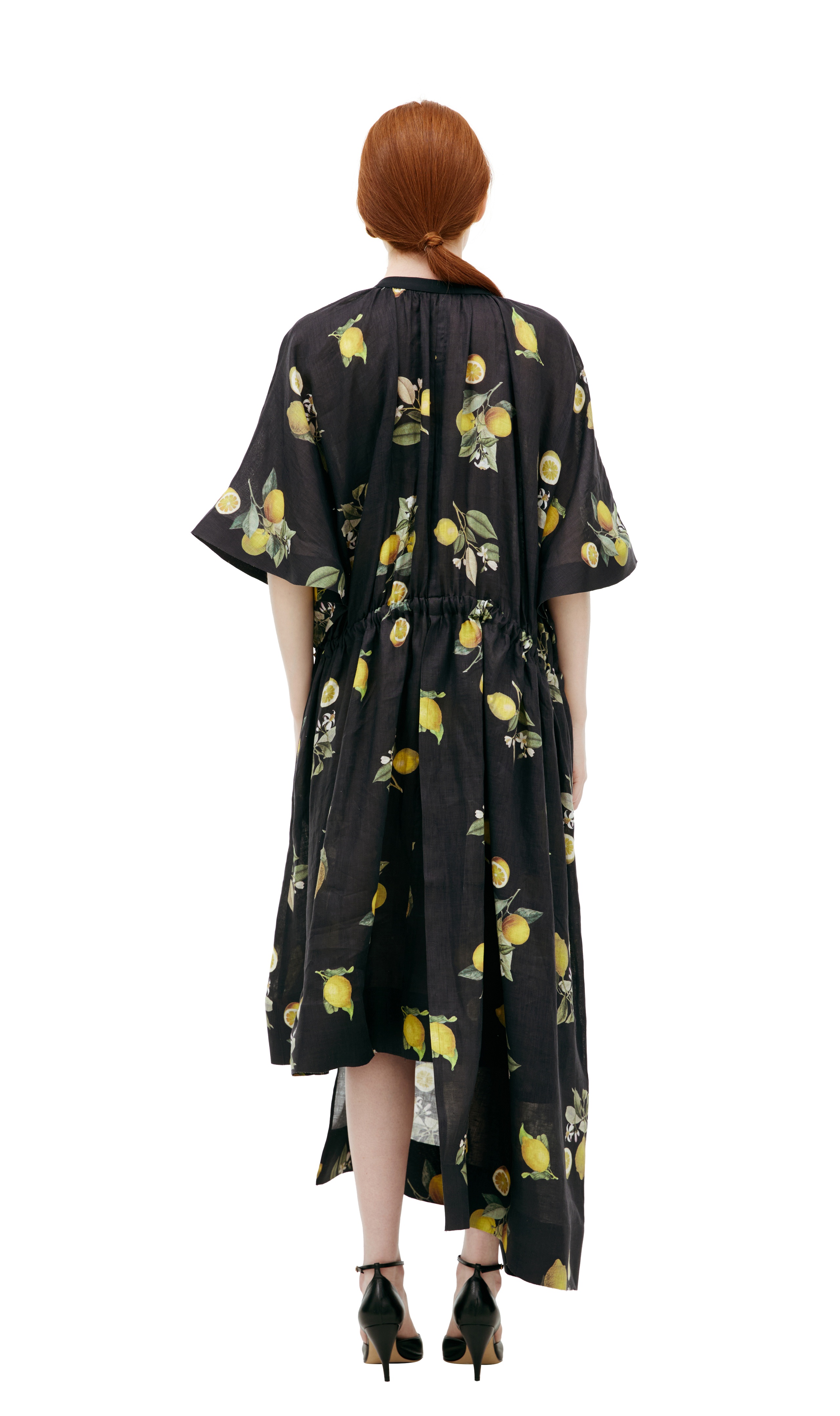 MIDI DRESS WITH MONOPRINT - 3