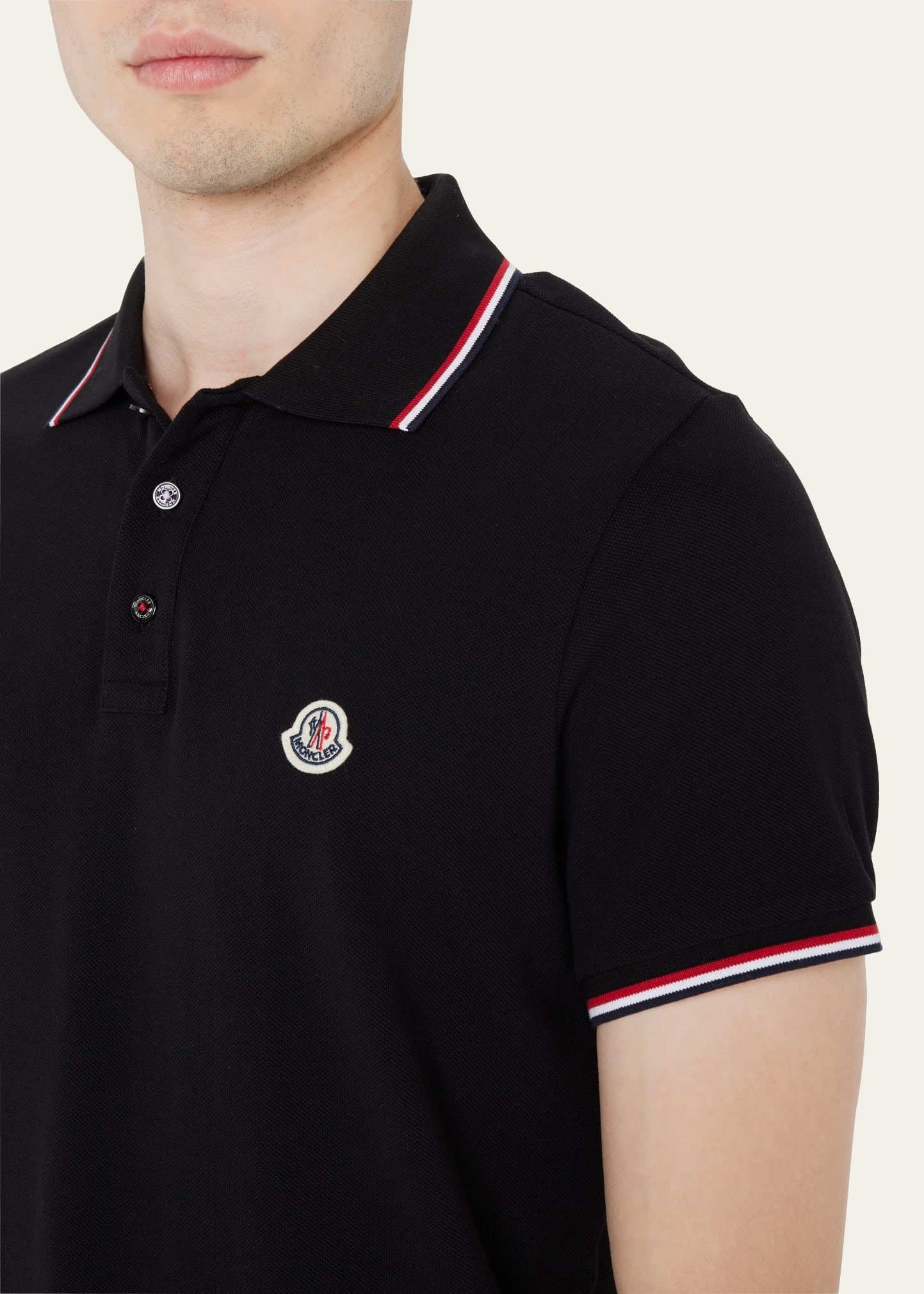Men's Classic Tipped Polo Shirt - 5