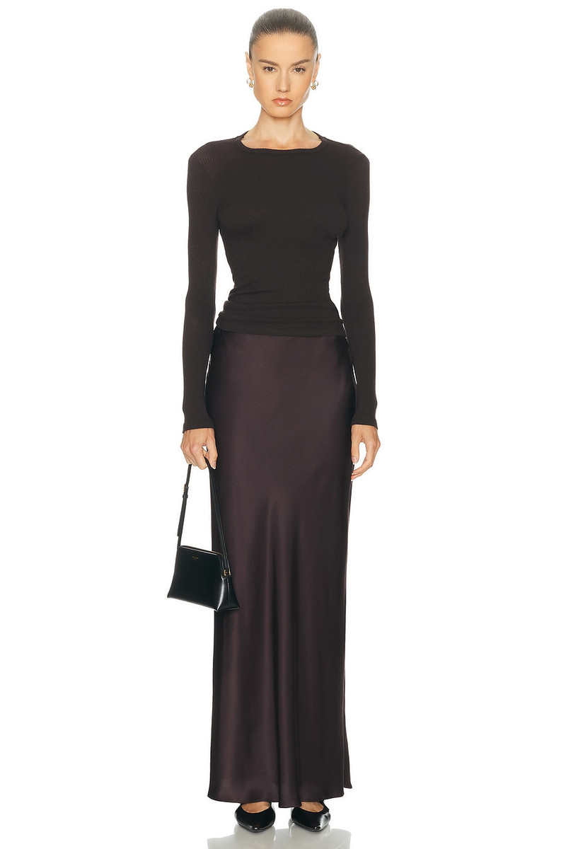 SABLYN Quincy Long Sleeve Fitted Crewneck Tee outlook