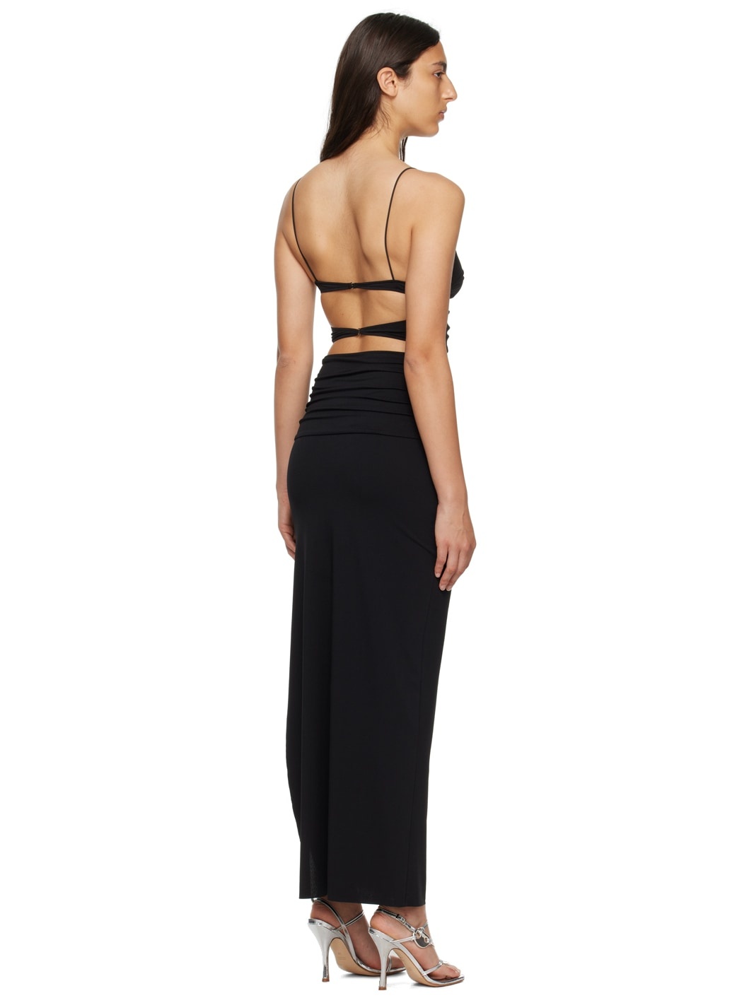 Black Montana Maxi Dress - 3