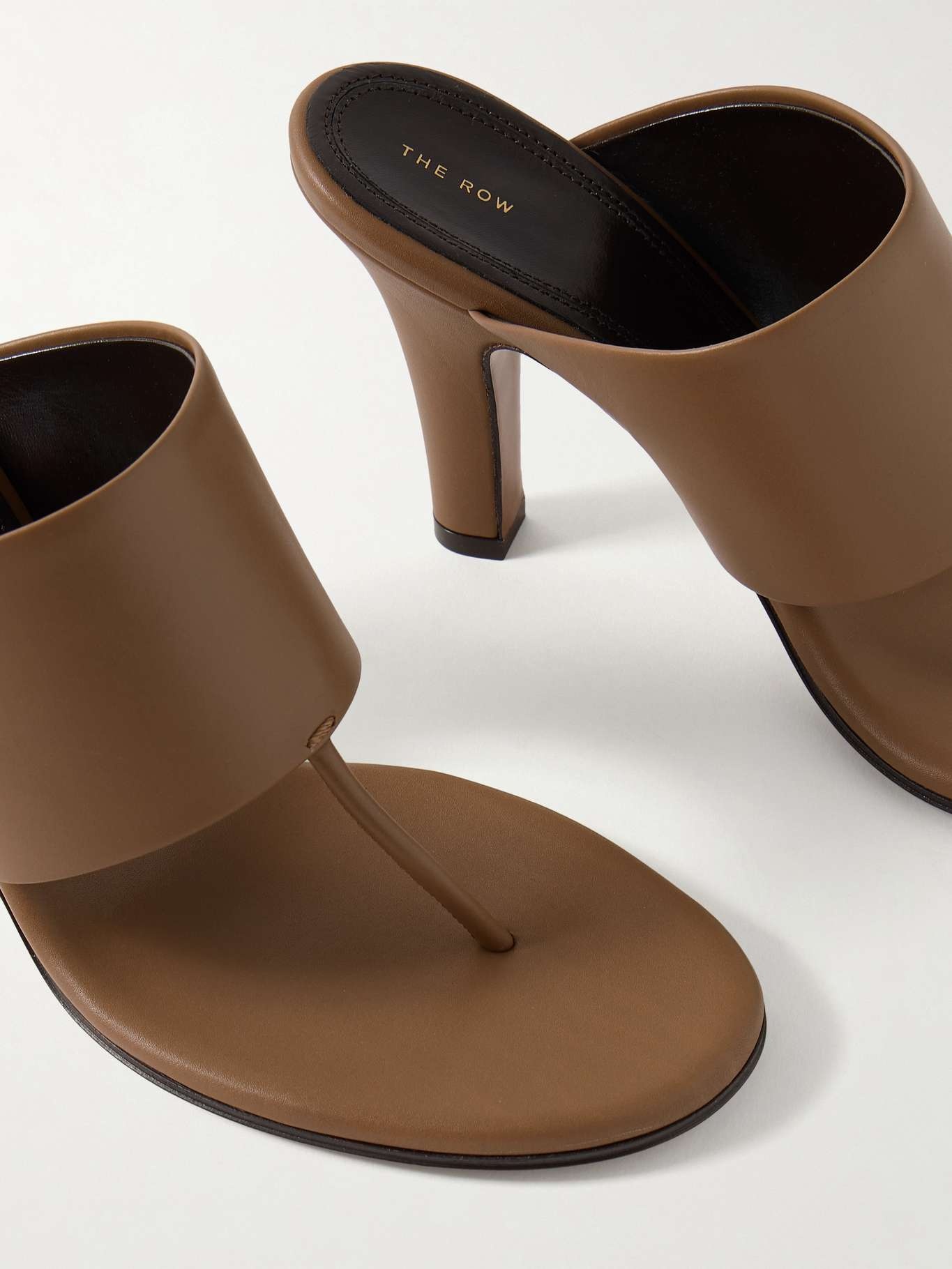 Signum leather sandals Tan - 4