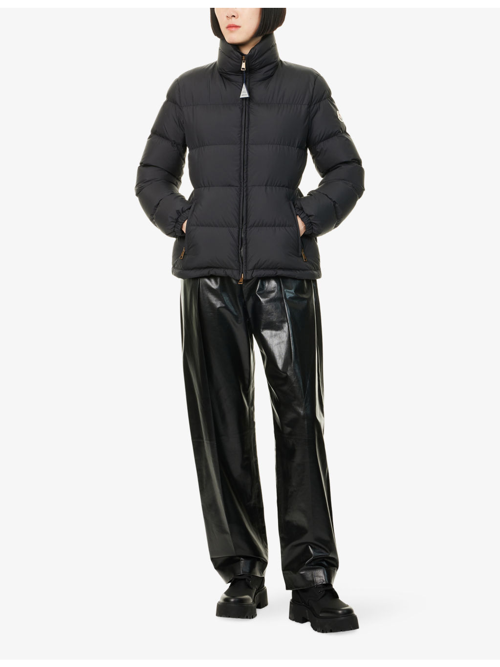 Dourbe High-Neck Shell-Down Jacket - 2