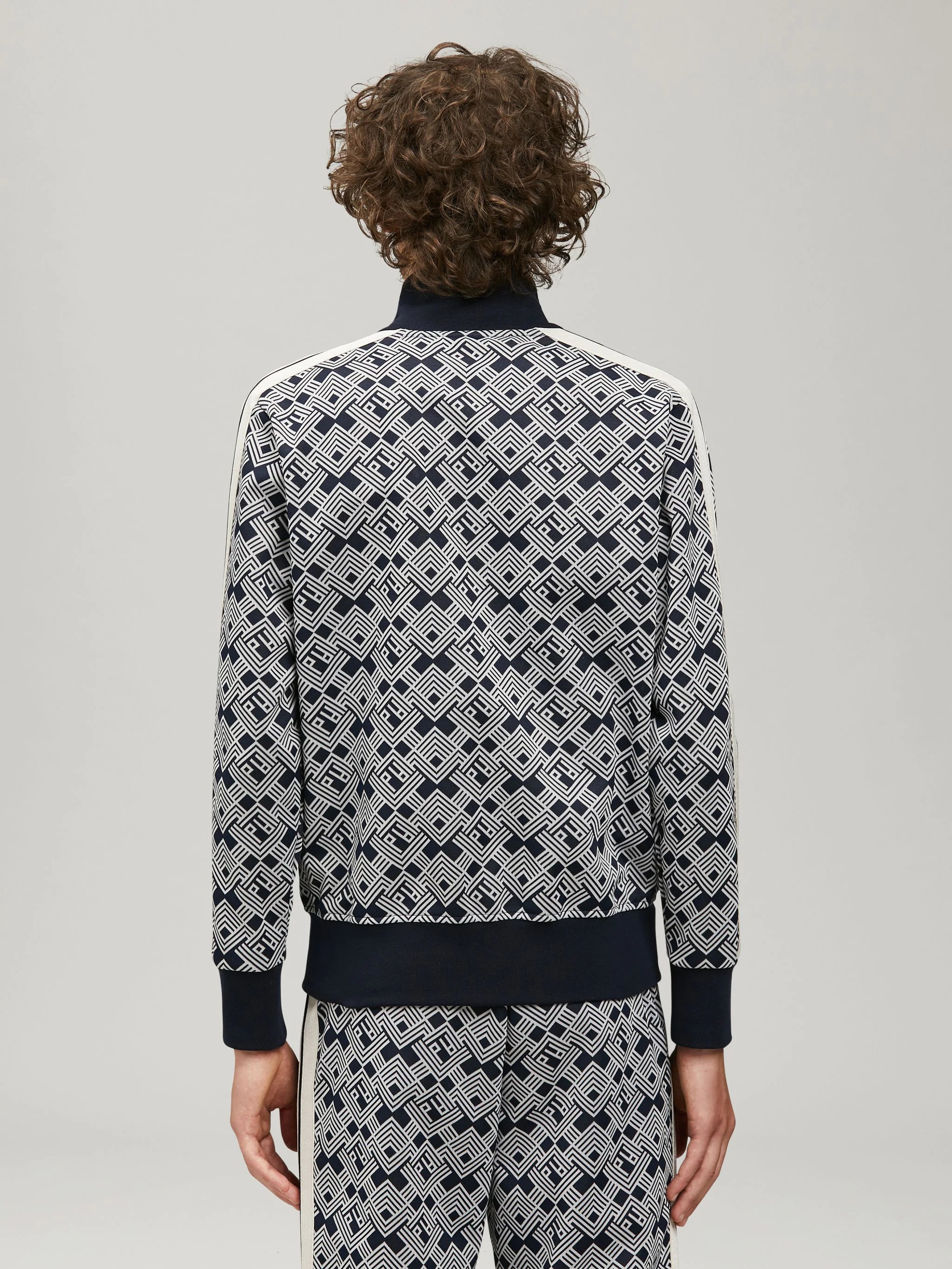 MONOGRAM TRACK JACKET - 5