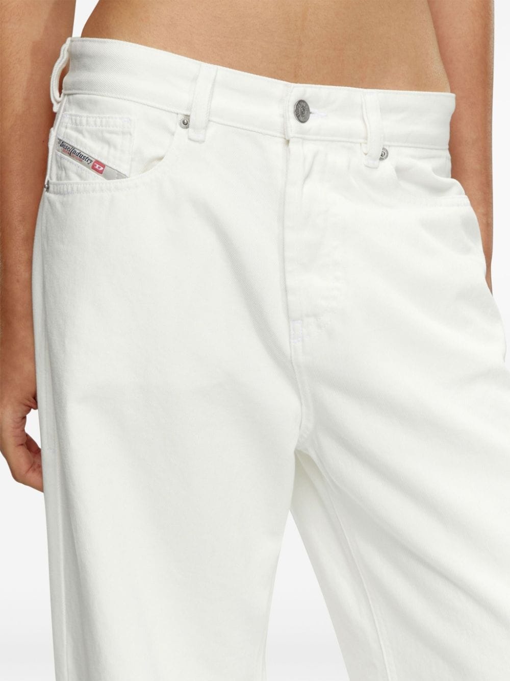 low-rise wide-leg jeans - 7