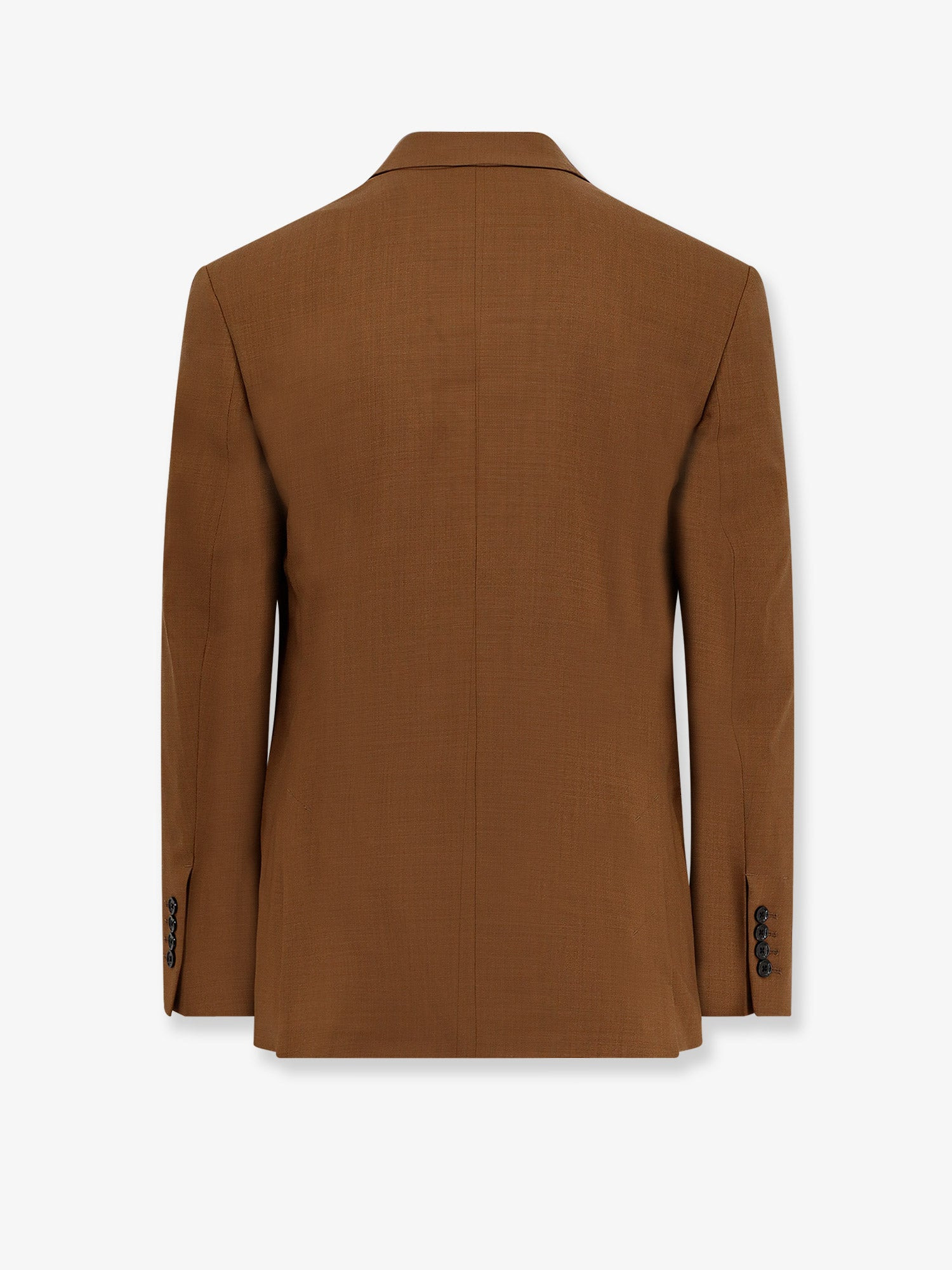 Ami Paris Men Double-Breasted Wool Blazer - 2
