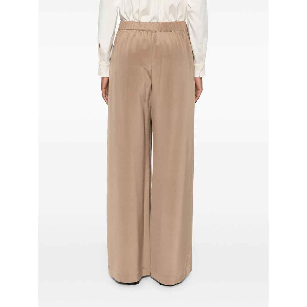 Max Mara Brown Trousers - Palazzo Pants Women - 2