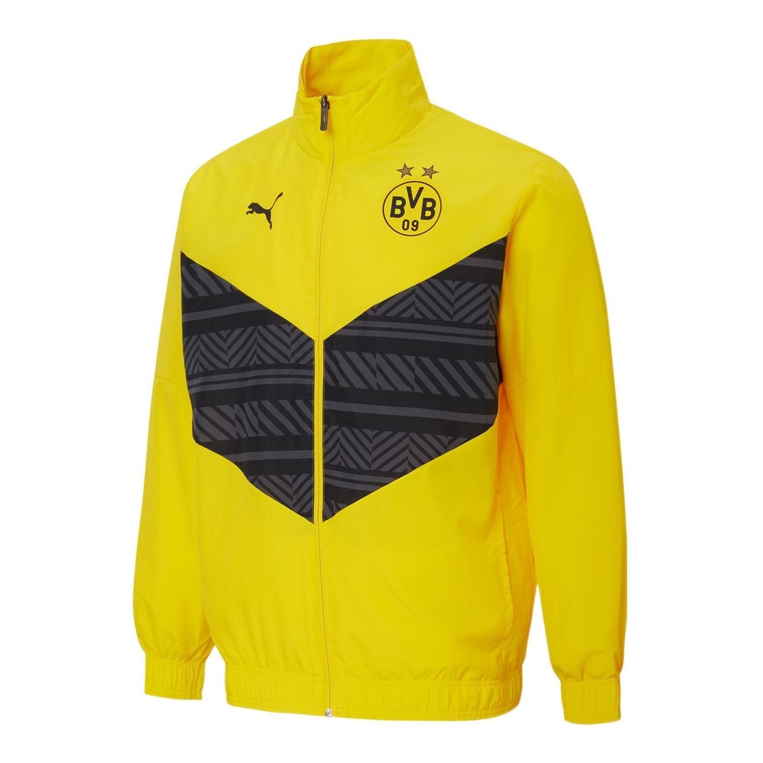 PUMA Borussia Dortmund 22/23 Prematch Jacket 'Yellow' 765020-01 - 1