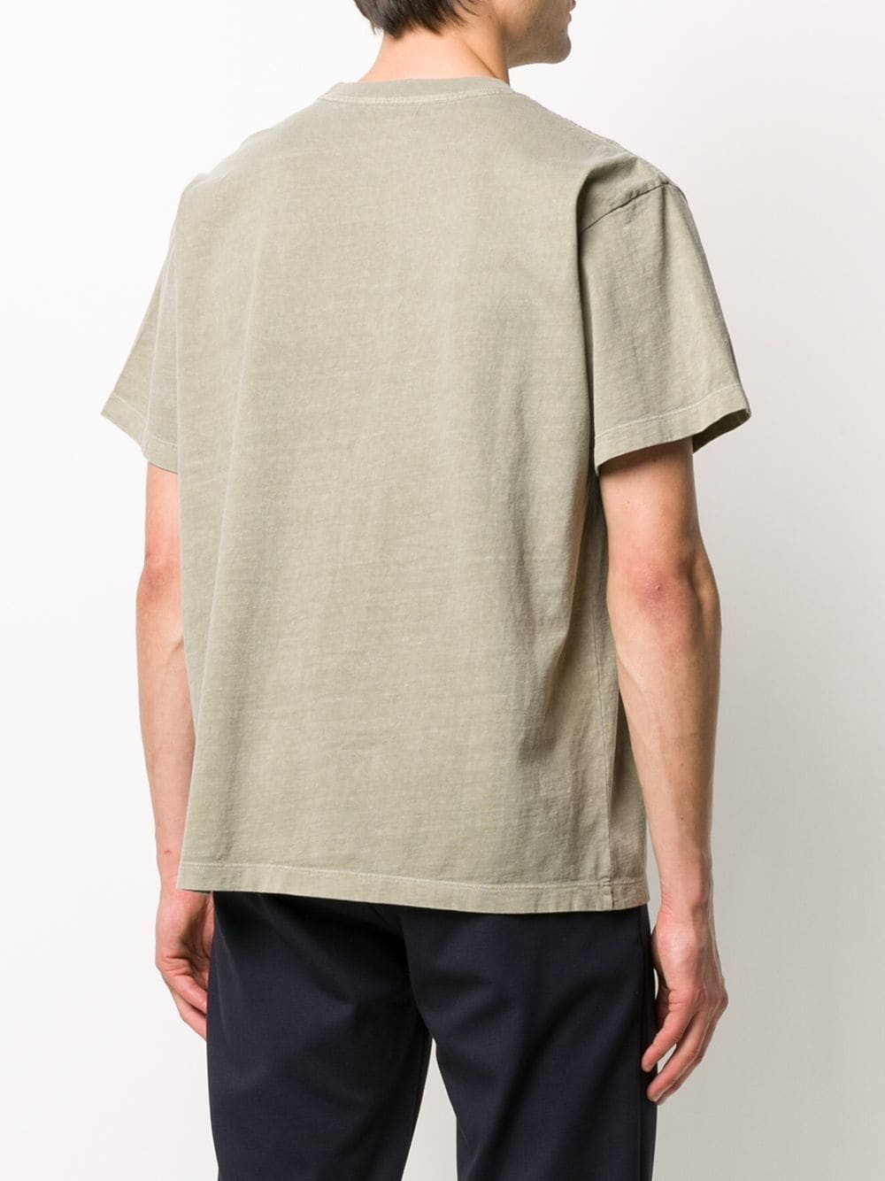 loose stitch pocket T-shirt - 4