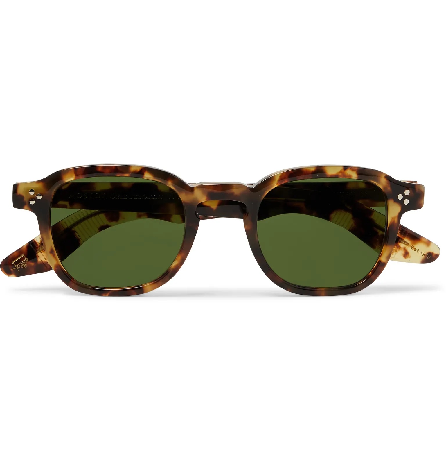 Momza Sun Square-Frame Tortoiseshell Acetate Sunglasses - 1