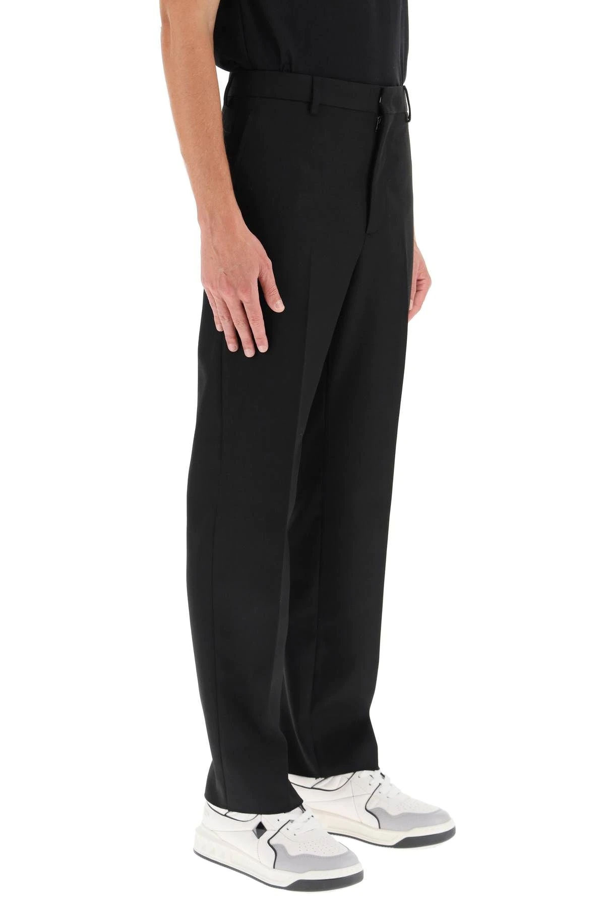 TECHNICAL WOOL TROUSERS - 3