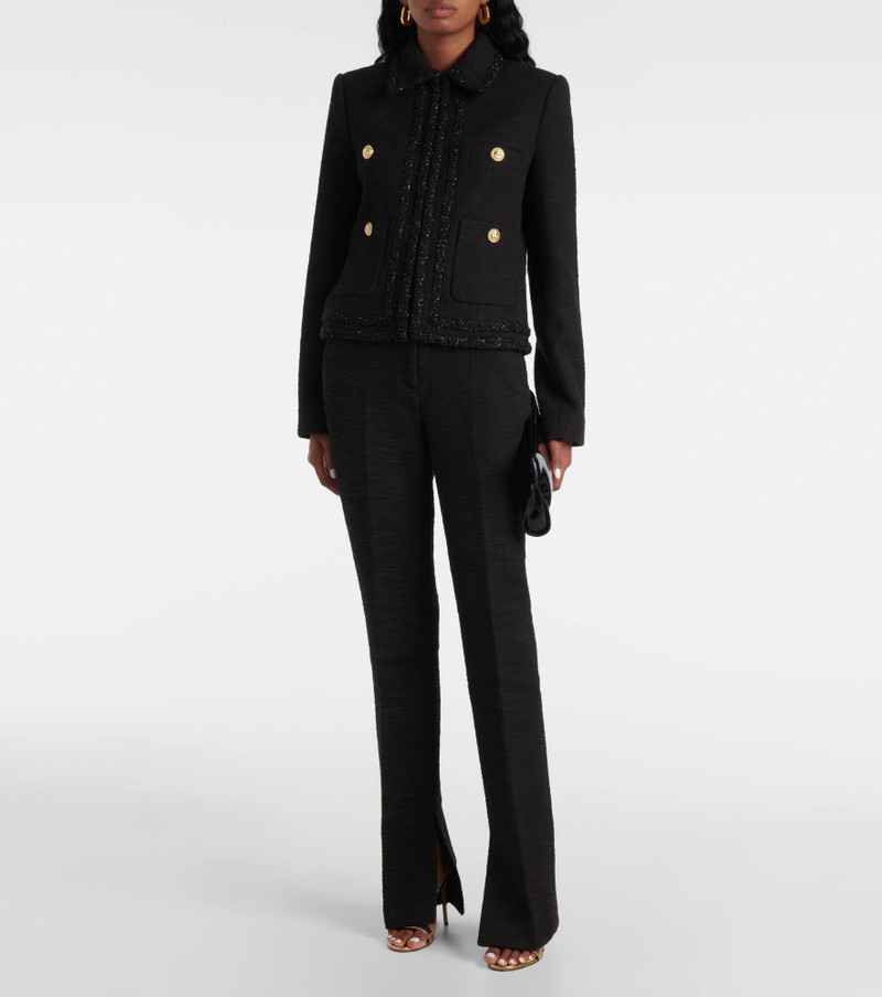 REBECCA VALLANCE Margo bouclé jacket outlook