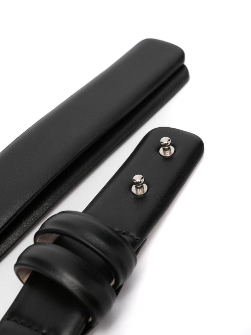 Neil Barrett thin leather belt outlook