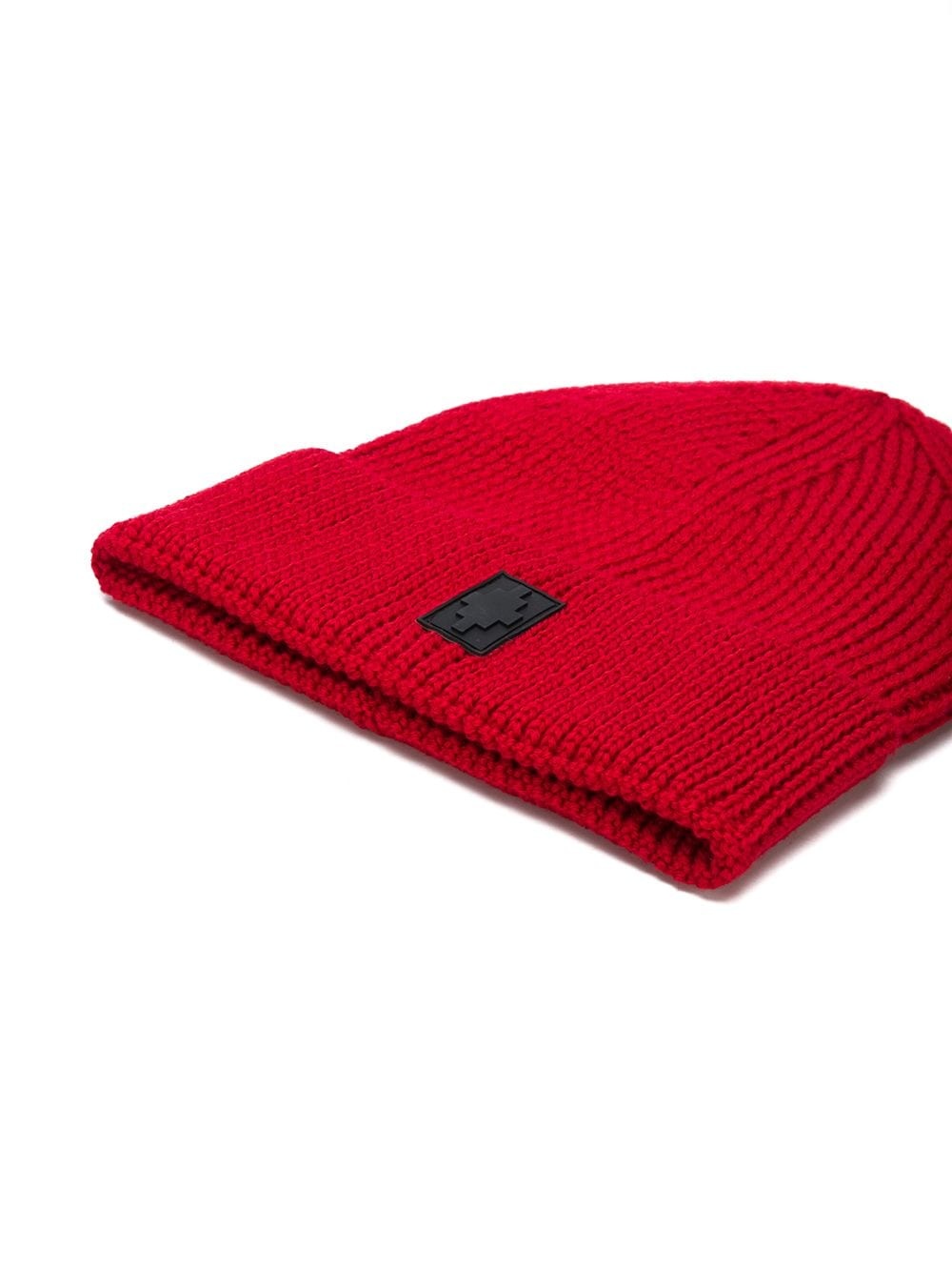 Cross ribbed-knit beanie - 2