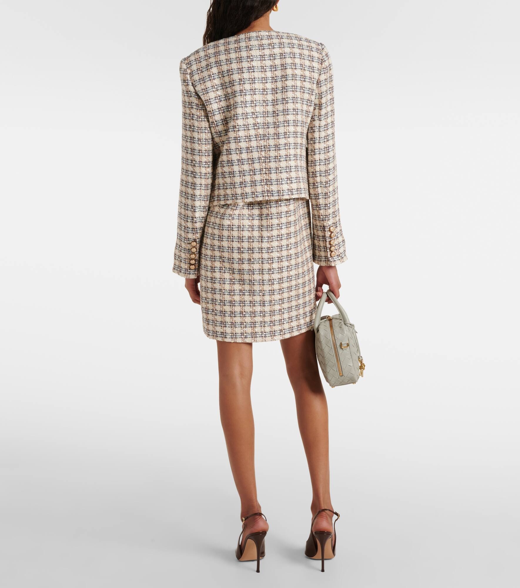 Bentley checked tweed jacket - 3