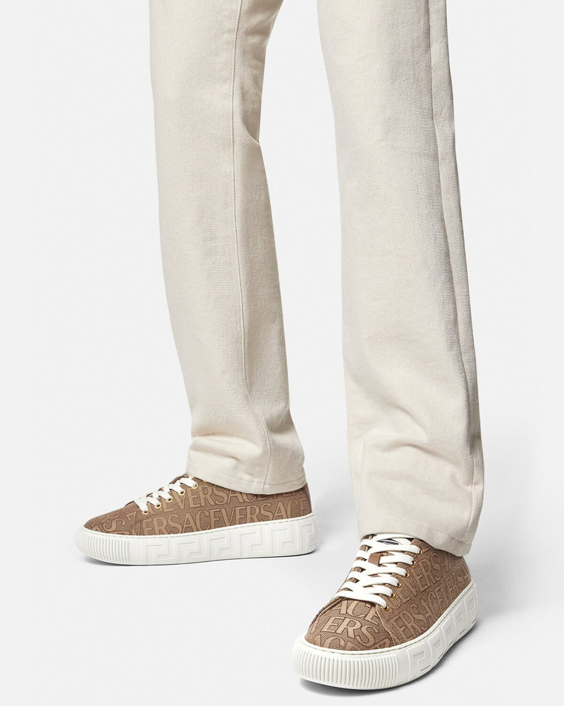 Versace Allover Greca Sneakers 6