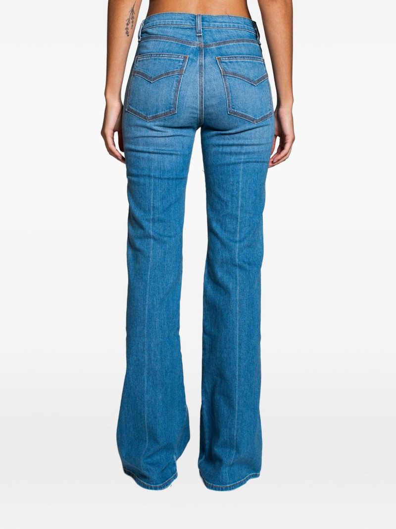 ASKK NY 70's flap-pocket flared jeans outlook