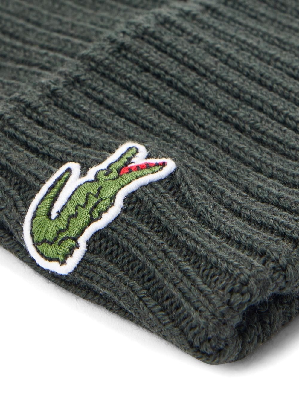 logo-embroidered beanie - 3