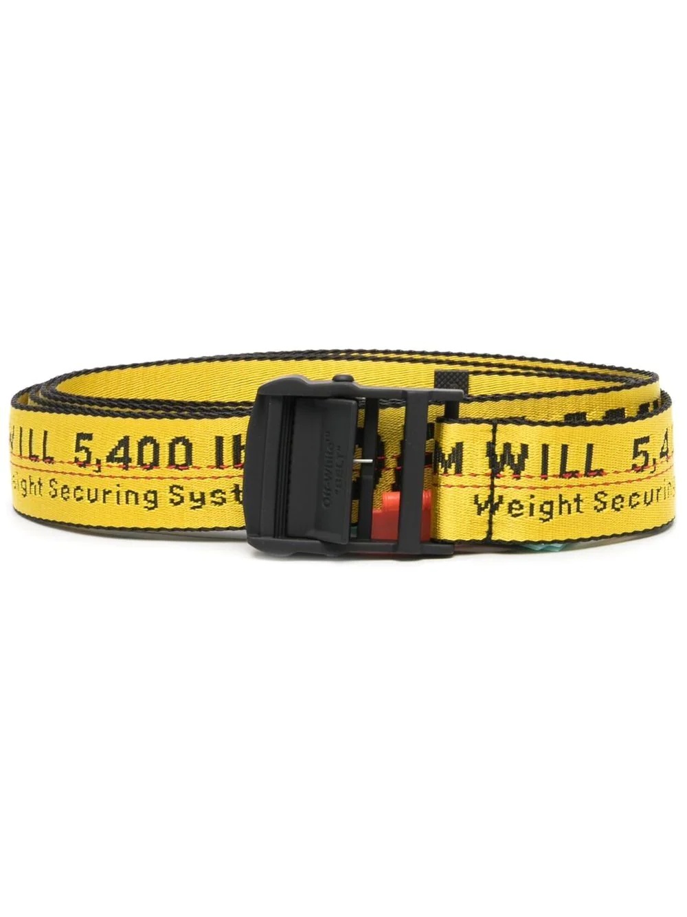 logo-tape detail belt - 1