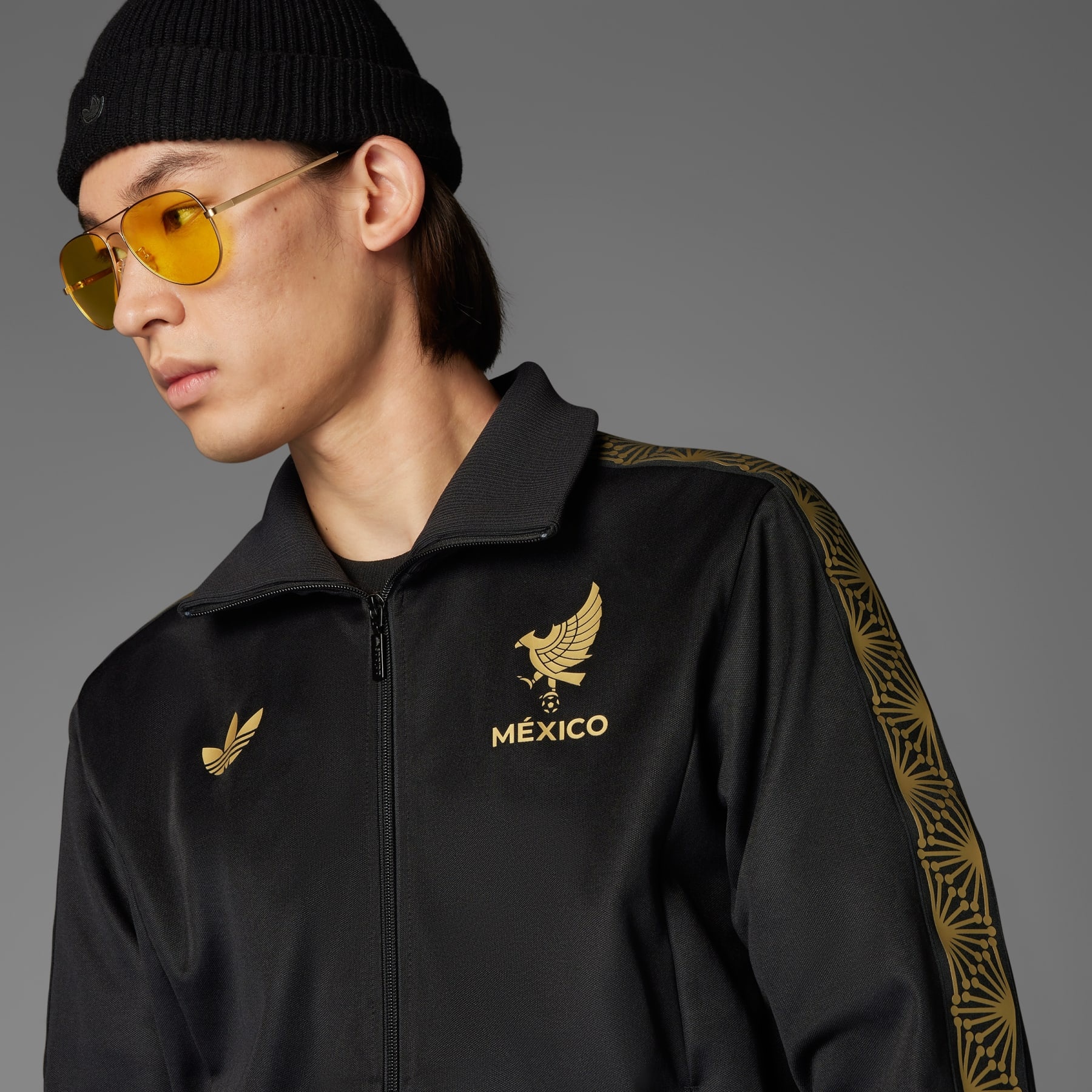 Mexico Gold Track Top - 4