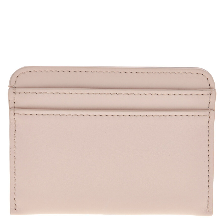 Chloe Logo-Embroidered Leather Cardholder - 4