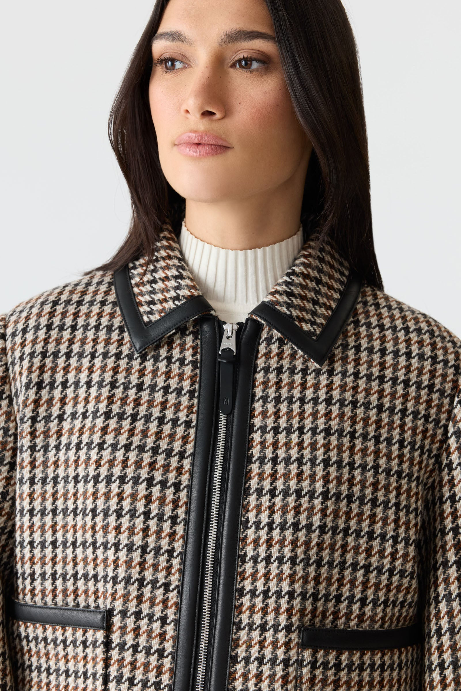 SOLANA-HT Heritage Plaid Short Jacket - 5