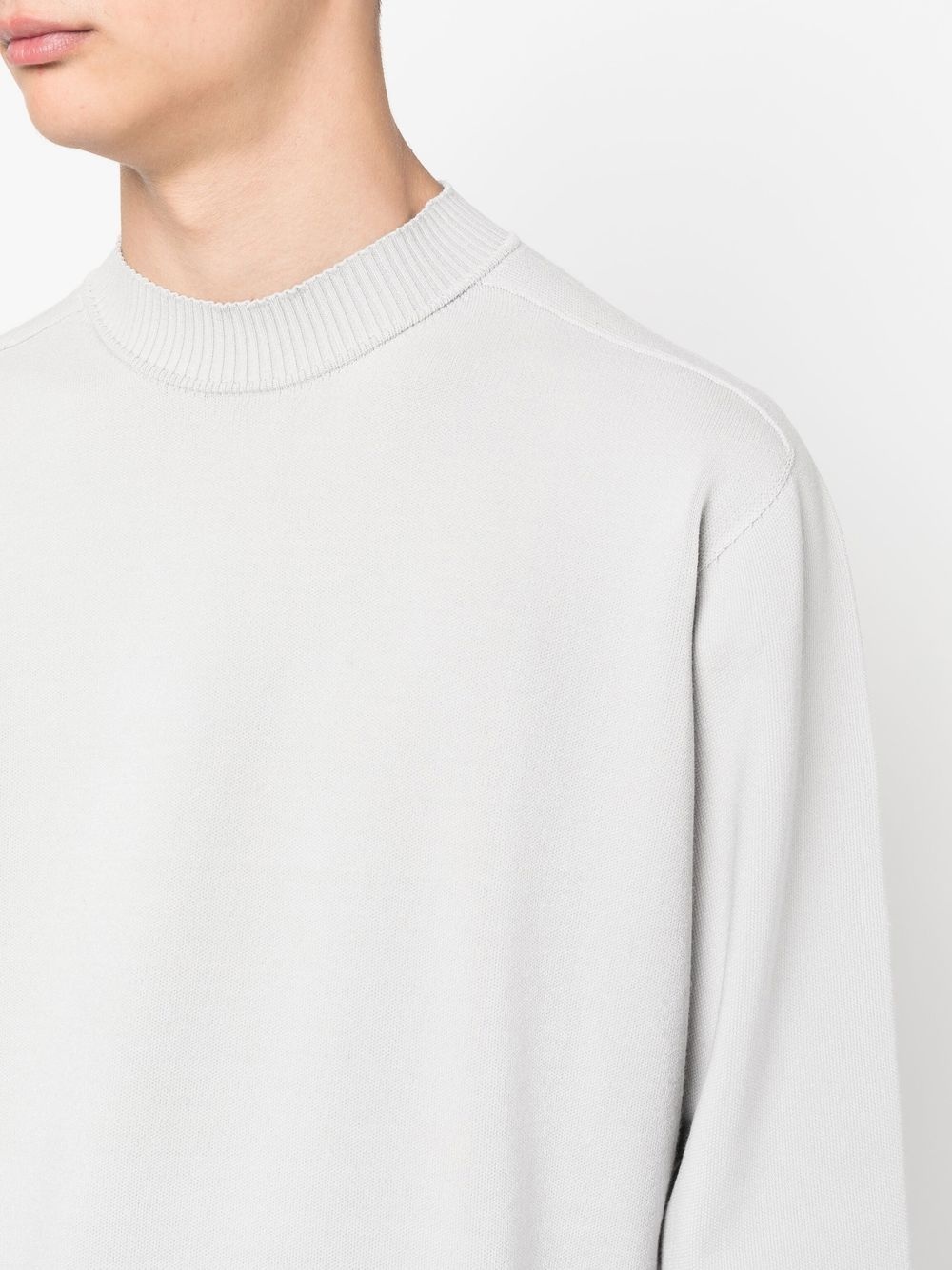 oversized crew-neck jumper - 5