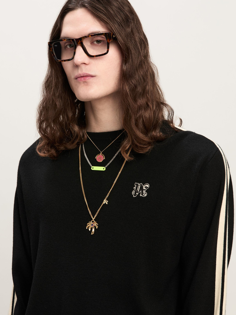 Monogram Track Sweater 6